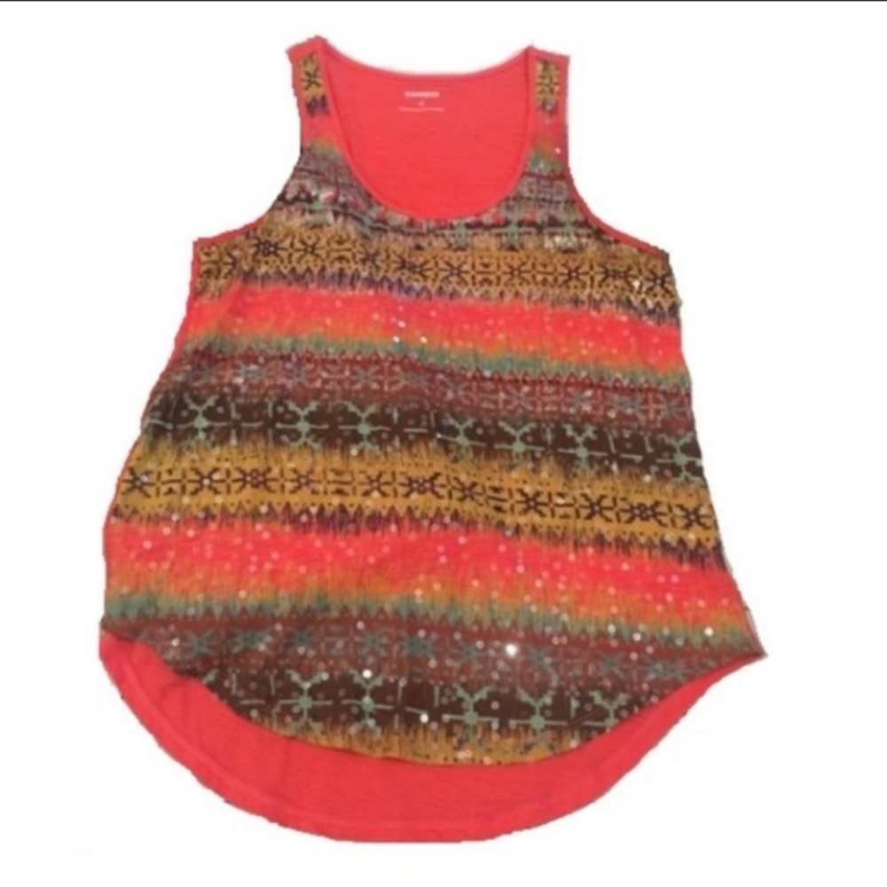 Express Tank Top, Summer Shirt, Bright Shirt,Small